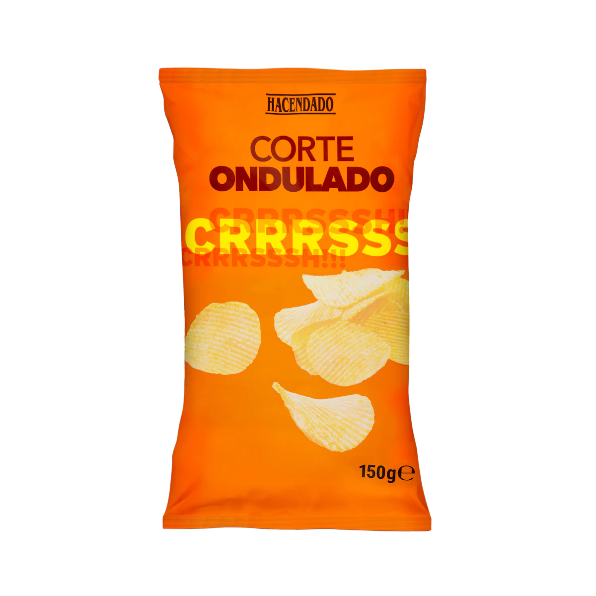 Patatas fritas corte ondulado Hacendado