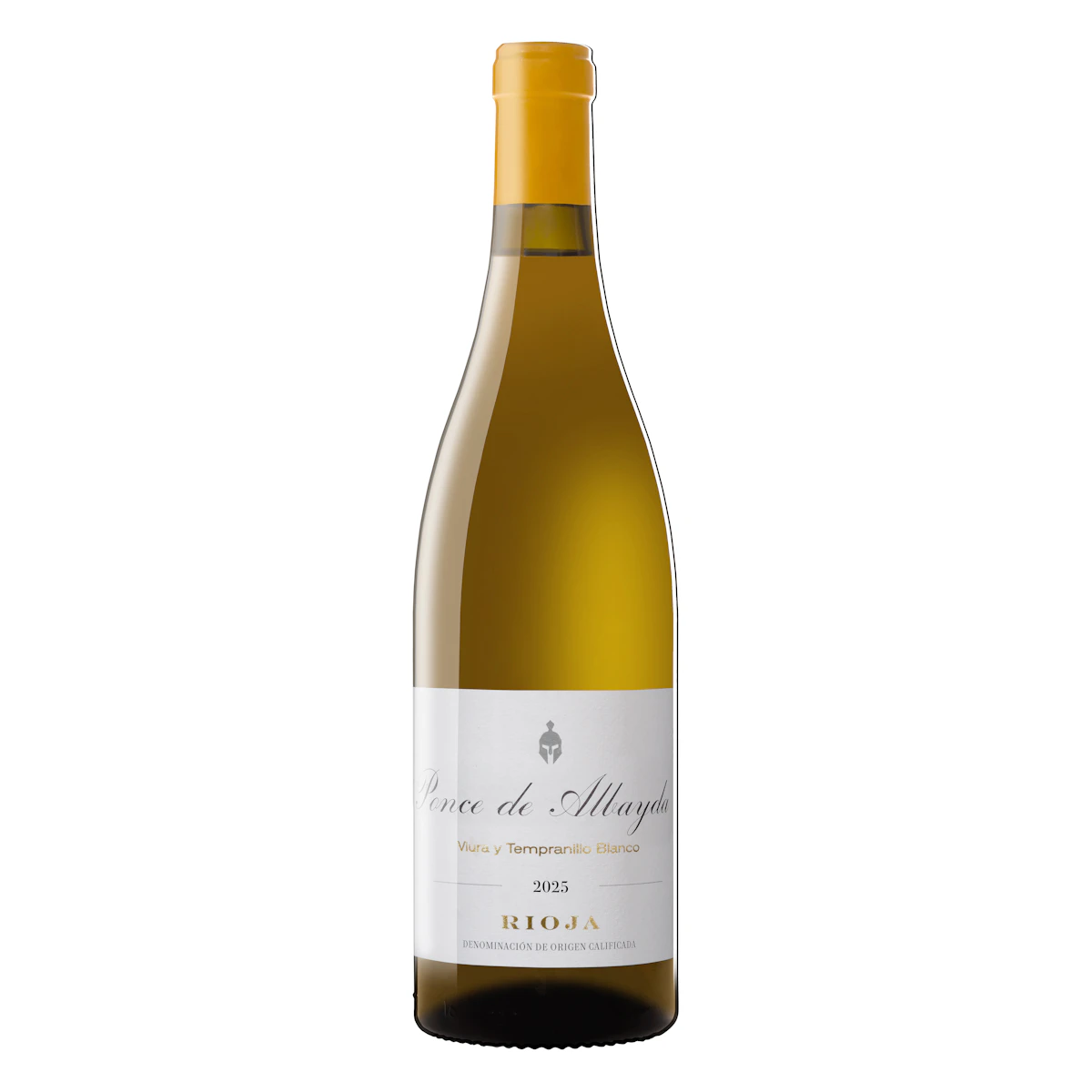 Vino blanco viura y tempranillo Ponce de Albayda DO Rioja