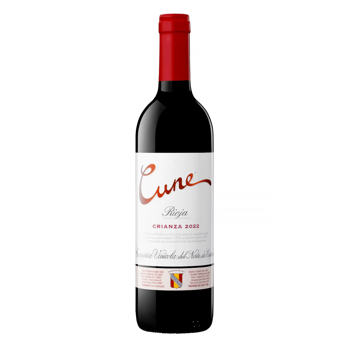 Vino tinto crianza Cune DO Rioja