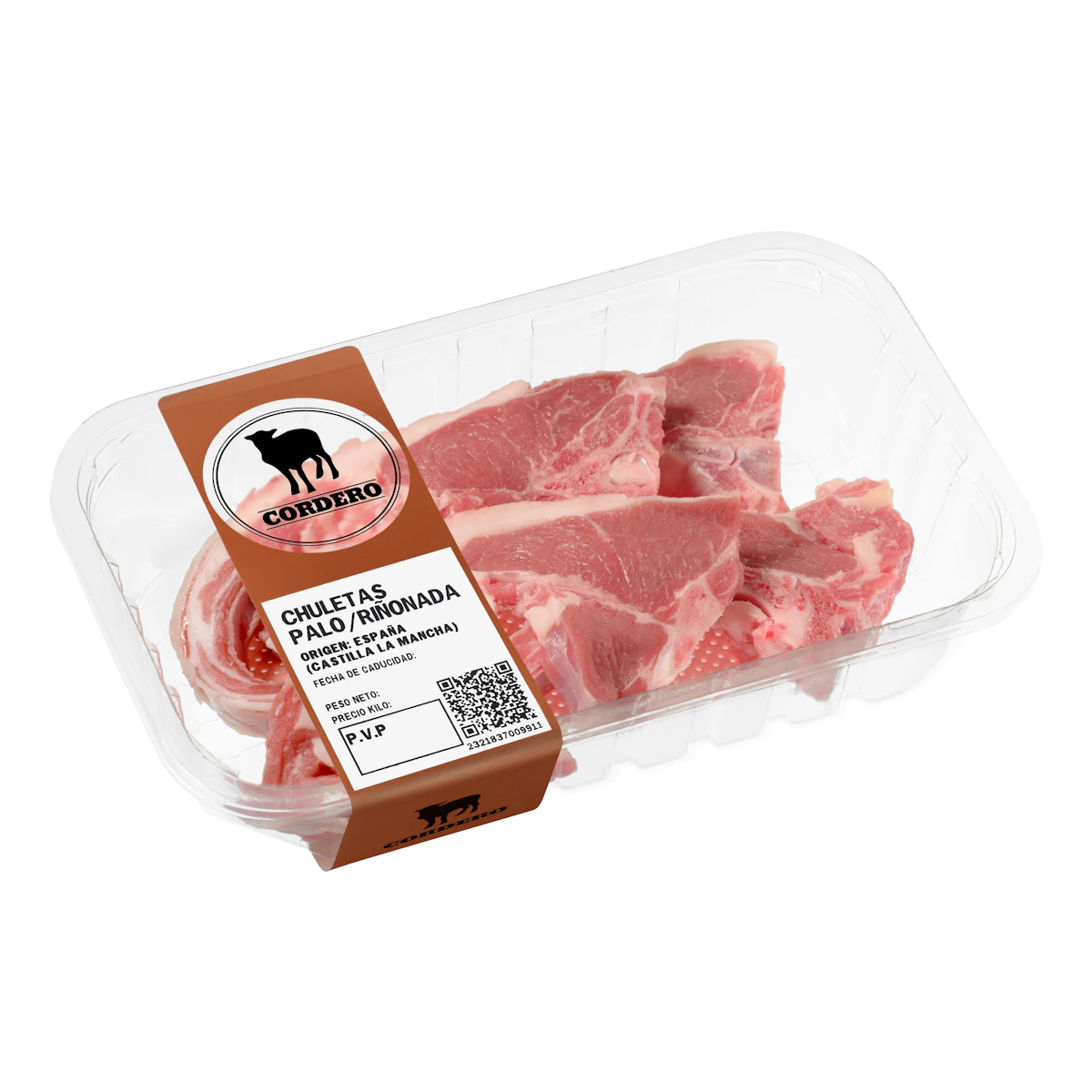 Chuletas de cordero palo y riñonada