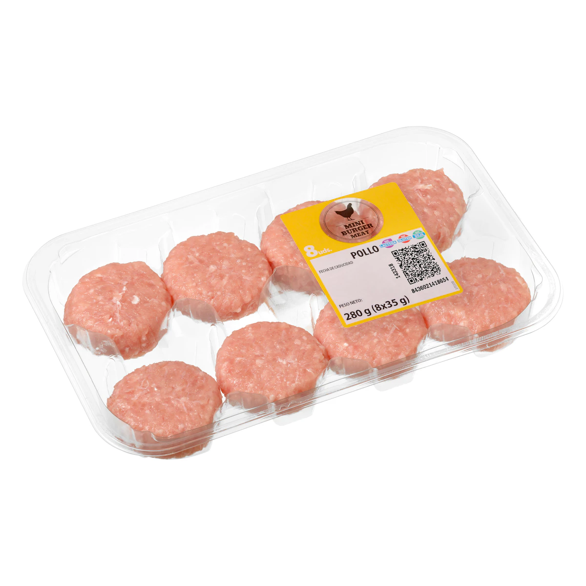Mini burgers de pollo