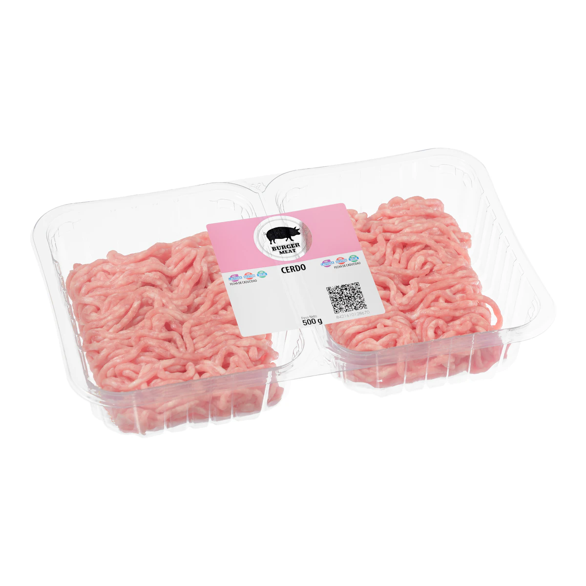 Preparado de carne picada cerdo