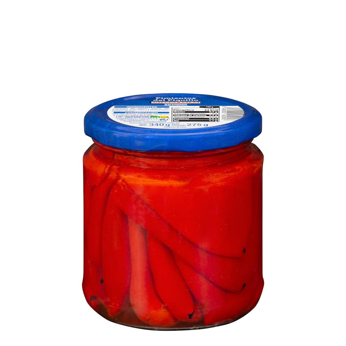 Pimientos del piquillo enteros Hacendado extra
