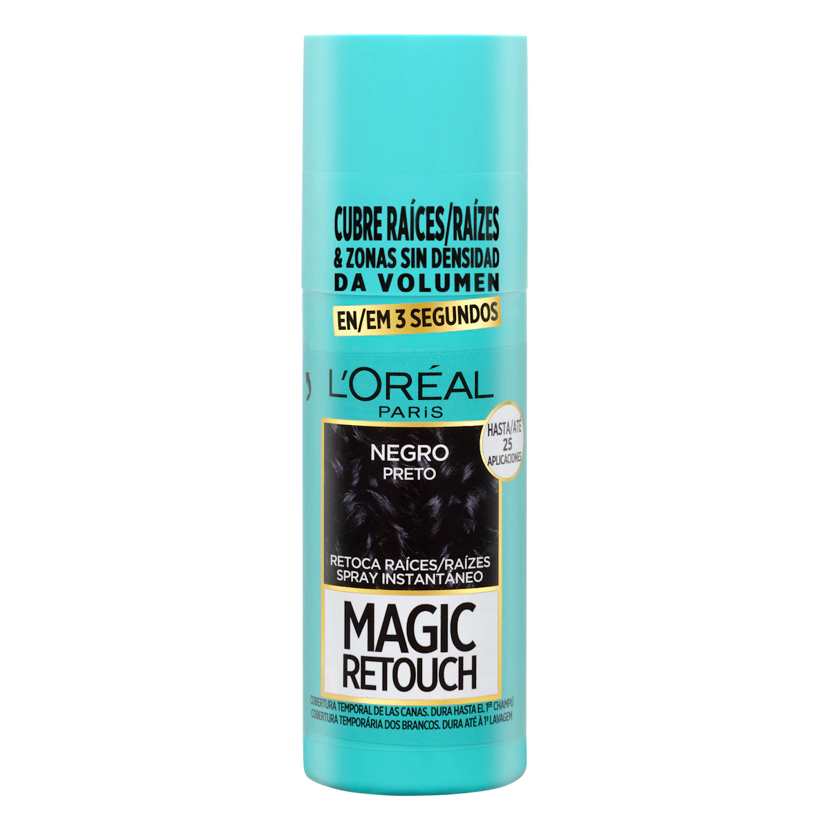 Retoca raíces instantáneo negro Magic Retouch