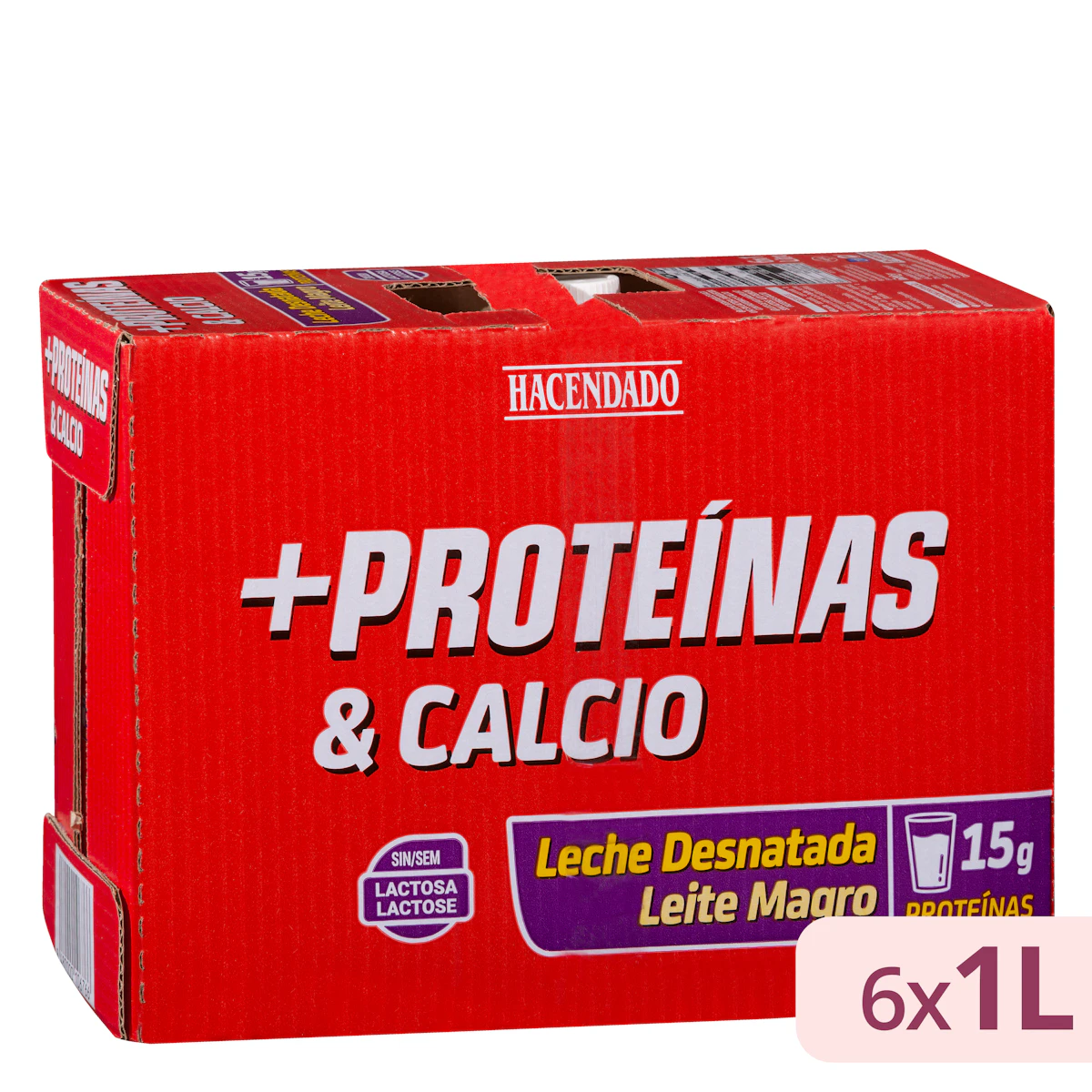 Leche desnatada +Proteínas & calcio