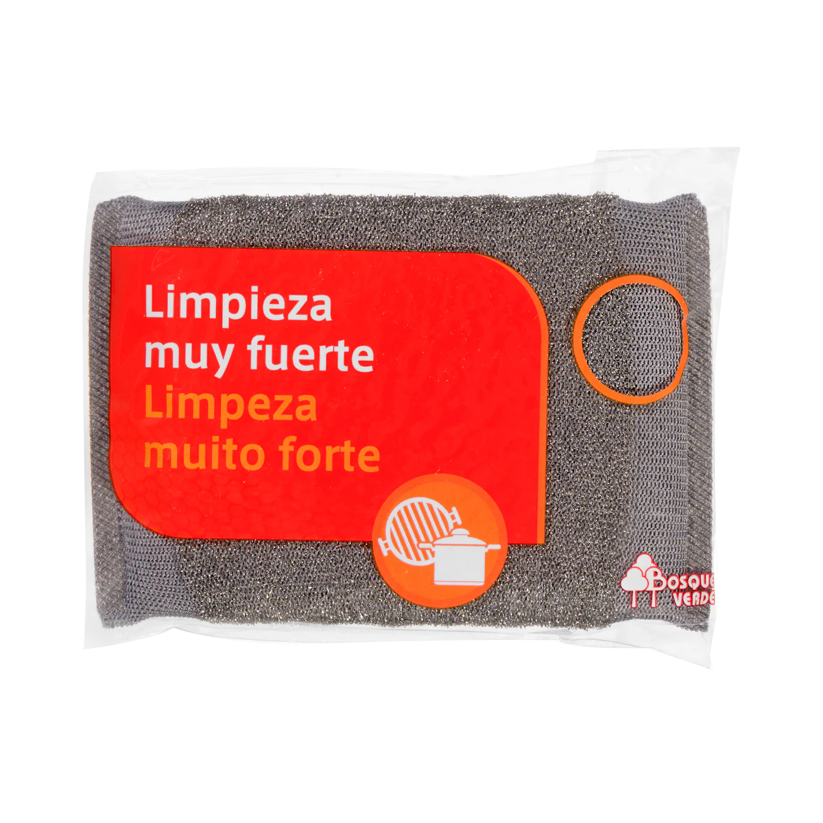 Estropajo inox Bosque Verde limpieza muy fuerte