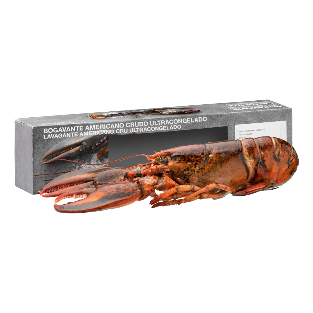 Bogavante americano crudo Hacendado ultracongelado