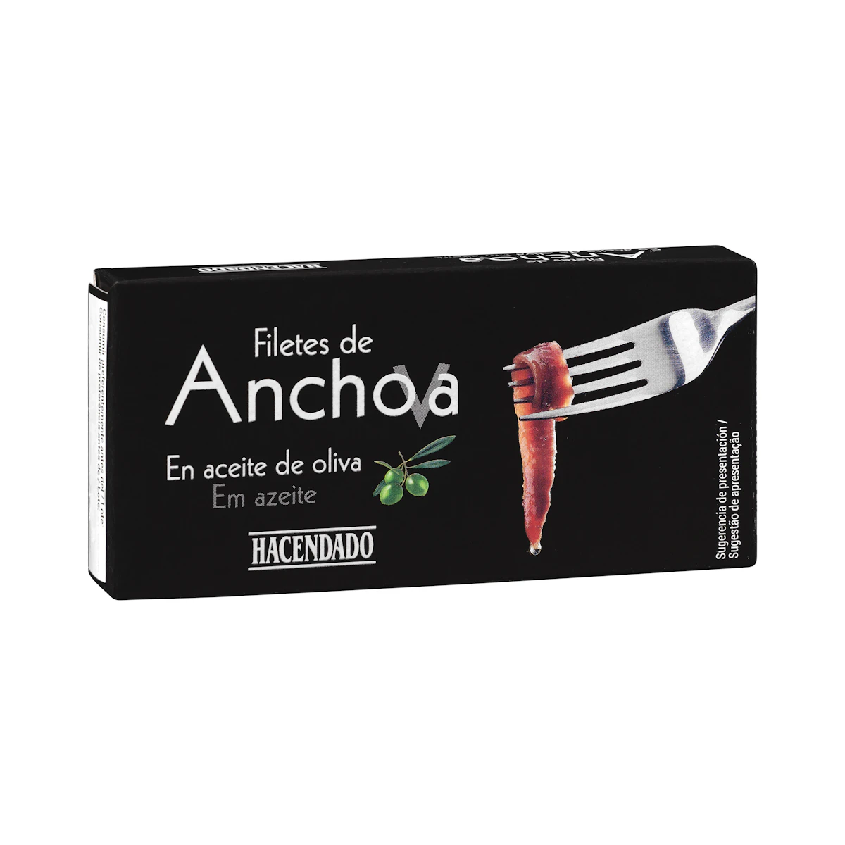 Filetes de anchoa en aceite de oliva Hacendado