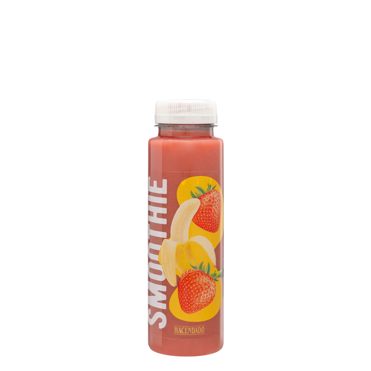 Smoothie fresa y plátano Hacendado